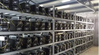 State-of-the-art Mining Rig in Operation