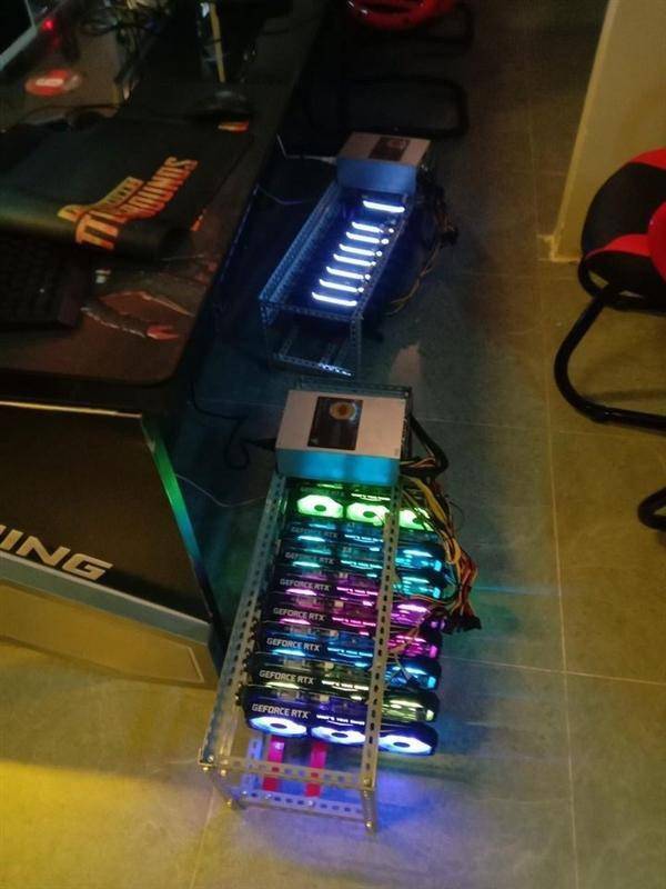 A close-up shot of a powerful ASIC miner showcasing its intricate hardware design.